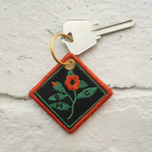 Load image into Gallery viewer, Embroidered Keychain