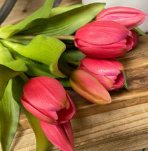 Load image into Gallery viewer, 'Real Touch' Faux Tulips