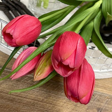 Load image into Gallery viewer, 'Real Touch' Faux Tulips