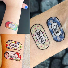 Load image into Gallery viewer, Motivation Temporary Tattoos