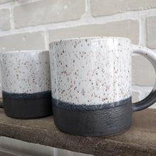 Load image into Gallery viewer, Hubby & Wifey Speckled Heart Mug Set