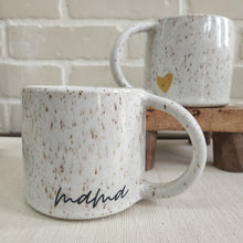 Load image into Gallery viewer, Family Speckled Heart Mugs