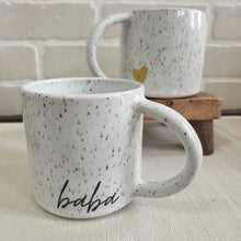 Load image into Gallery viewer, Family Speckled Heart Mugs