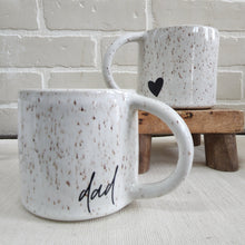 Load image into Gallery viewer, Family Speckled Heart Mugs