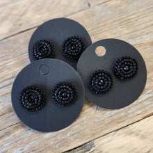 Load image into Gallery viewer, Indigenous Hand Beaded Round Studs