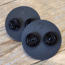 Load image into Gallery viewer, Indigenous Hand Beaded Round Studs