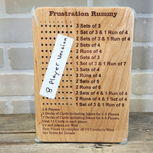 Load image into Gallery viewer, Rummy Wooden Game Score Boards