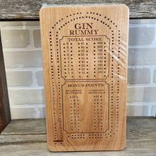 Load image into Gallery viewer, Rummy Wooden Game Score Boards