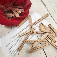 Load image into Gallery viewer, Rummy Wooden Game Score Boards