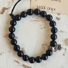 Load image into Gallery viewer, Gemstone Bracelet (Tiny Moon)