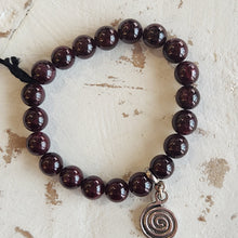 Load image into Gallery viewer, Gemstone Bracelet (Tiny Moon)