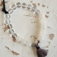 Load image into Gallery viewer, Gemstone Bracelet (Tiny Moon)