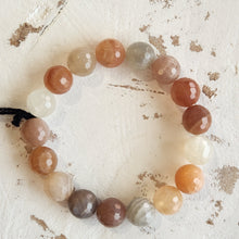 Load image into Gallery viewer, Gemstone Bracelet (Tiny Moon)