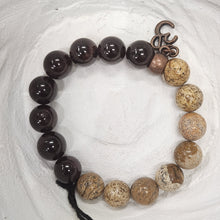 Load image into Gallery viewer, Gemstone Bracelet (Tiny Moon)