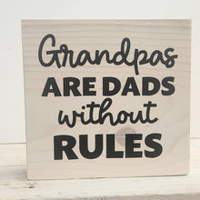Load image into Gallery viewer, Twin Timbers Block Signs (Family & Pets)