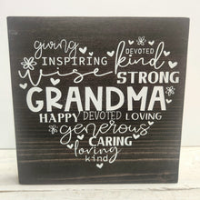 Load image into Gallery viewer, Twin Timbers Block Signs (Family & Pets)