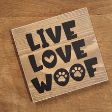 Load image into Gallery viewer, Twin Timbers Block Signs (Family & Pets)
