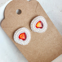 Load image into Gallery viewer, Indigenous Hand Beaded Round Studs