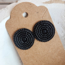 Load image into Gallery viewer, Indigenous Hand Beaded Round Studs