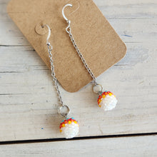 Load image into Gallery viewer, Indigenous Hand Beaded Dangles