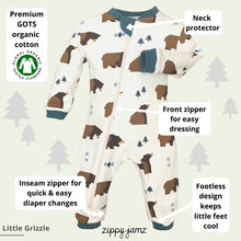 Load image into Gallery viewer, Organic Cotton Sleepers by Zippy Jams