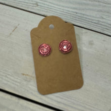 Load image into Gallery viewer, Indigenous Hand Beaded Round Studs