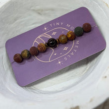 Load image into Gallery viewer, Gemstone Bracelet (Tiny Moon)