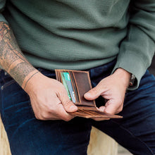 Load image into Gallery viewer, Monkman Leather Wallet