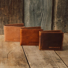 Load image into Gallery viewer, Monkman Leather Wallet