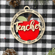 Load image into Gallery viewer, Birch & Sass Wood Ornaments