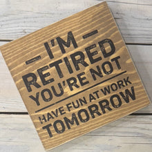 Load image into Gallery viewer, Twin Timbers Block Signs (Clean Humor)