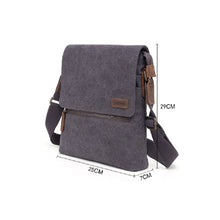 Load image into Gallery viewer, PERTH Small Shoulder Canvas Bag