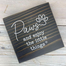Load image into Gallery viewer, Twin Timbers Block Signs (Family & Pets)