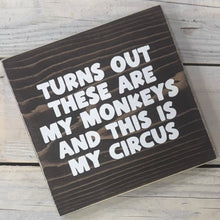 Load image into Gallery viewer, Twin Timbers Block Signs (Family & Pets)