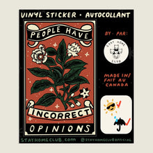 Load image into Gallery viewer, Vinyl Stickers (Stay Home Club)