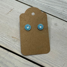 Load image into Gallery viewer, Indigenous Hand Beaded Round Studs