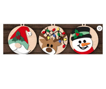 Load image into Gallery viewer, DIY Wooden Tree Ornaments