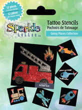 Load image into Gallery viewer, Sparkle Tattoo Stencil Collections