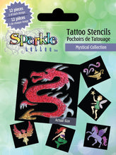 Load image into Gallery viewer, Sparkle Tattoo Stencil Collections