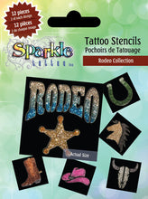 Load image into Gallery viewer, Sparkle Tattoo Stencil Collections
