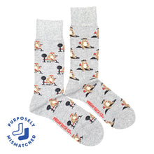 Load image into Gallery viewer, Men's Mismatched Crew Socks (more)