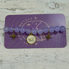 Load image into Gallery viewer, Gemstone Bracelet (Tiny Moon)