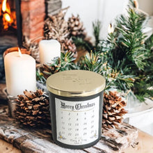 Load image into Gallery viewer, Ebony & Ivory Christmas Candles
