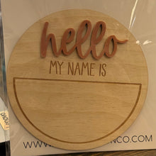 Load image into Gallery viewer, Knotty Designs Birth Stat Signs
