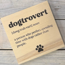 Load image into Gallery viewer, Twin Timbers Block Signs (Family & Pets)