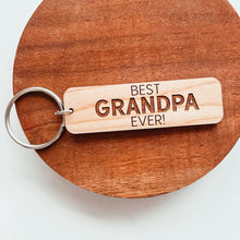 Load image into Gallery viewer, Wood Keychains (Family, Friends, Pets & Love)