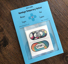 Load image into Gallery viewer, Motivation Temporary Tattoos