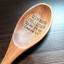 Load image into Gallery viewer, Laser Engraved Wooden Spoons