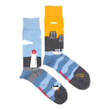 Load image into Gallery viewer, Men's Mismatched Crew Socks (more)