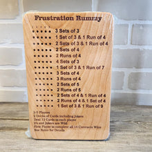 Load image into Gallery viewer, Rummy Wooden Game Score Boards